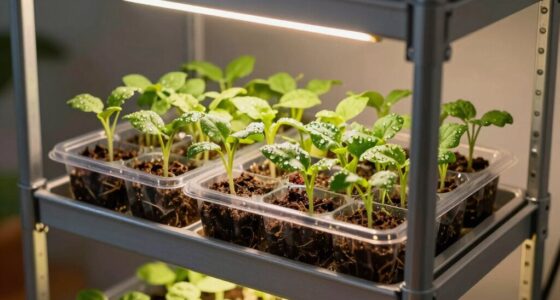 enhanced seedling propagation rack