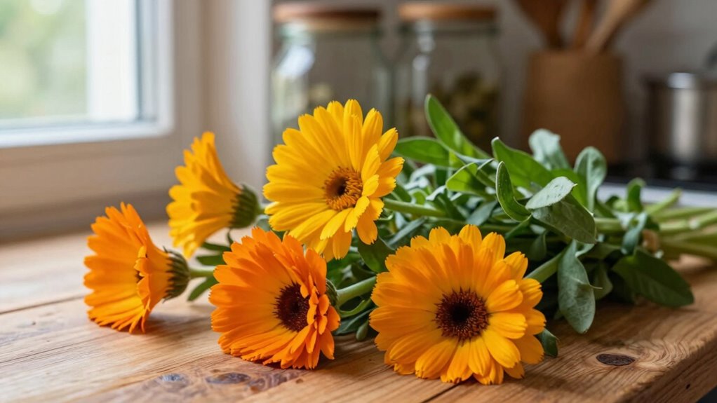growing calendula indoors