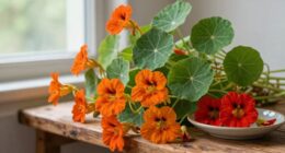 growing edible nasturtiums indoors