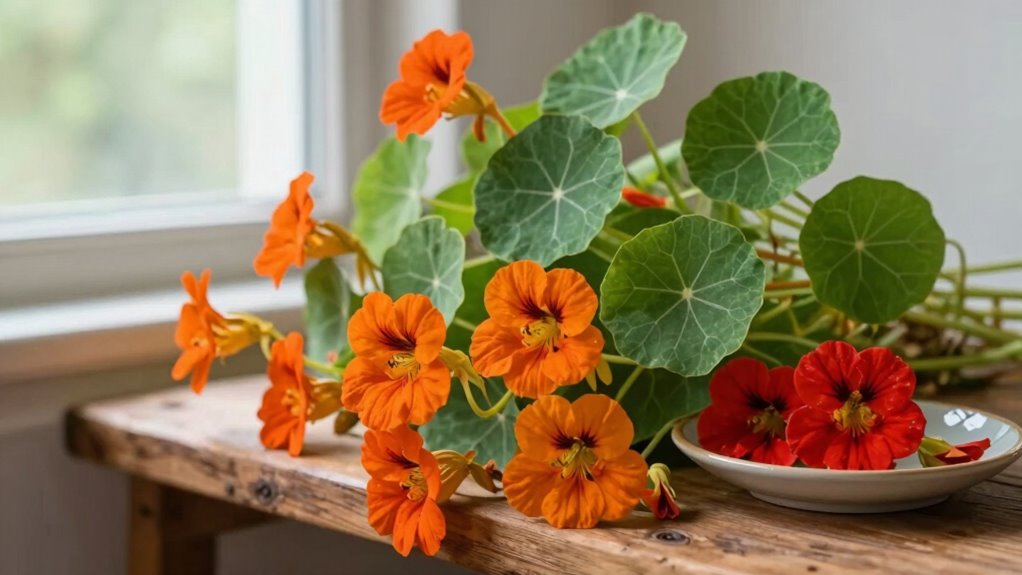 growing edible nasturtiums indoors