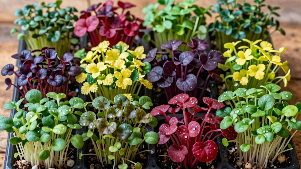 harmonious flavorful microgreen blends
