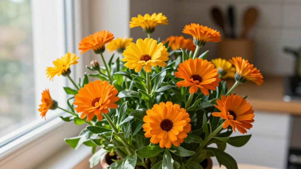 indoor calendula gardening benefits