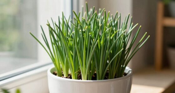 indoor chives thrive continuously