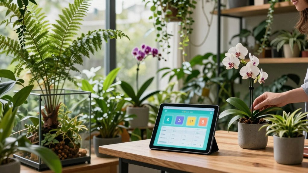 indoor garden maintenance system