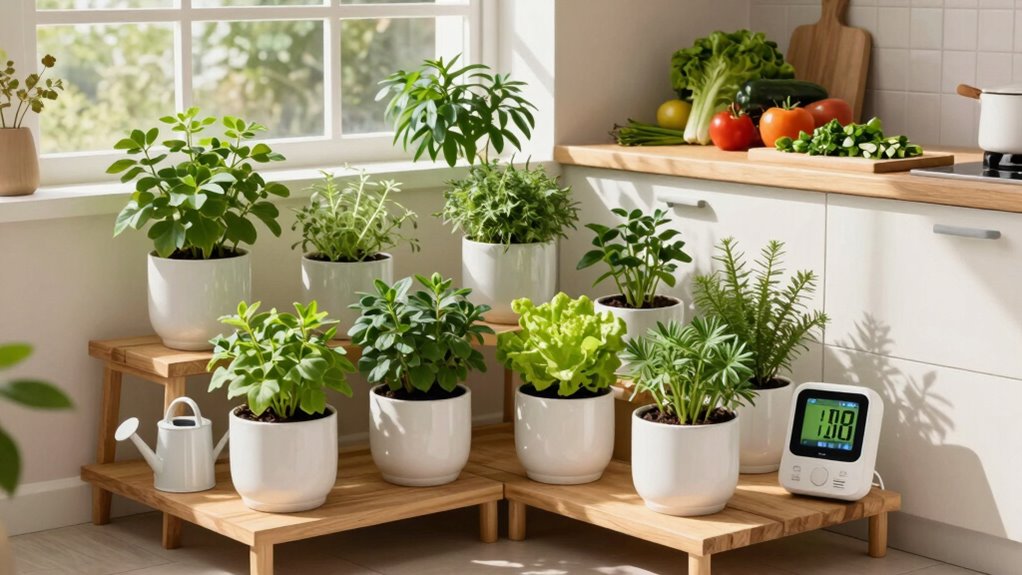 indoor garden meal planning