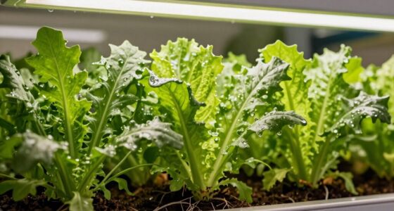 indoor greens grow quickly