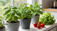 indoor herbs for sandwiches