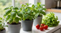 indoor herbs for sandwiches