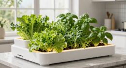 indoor salad garden options