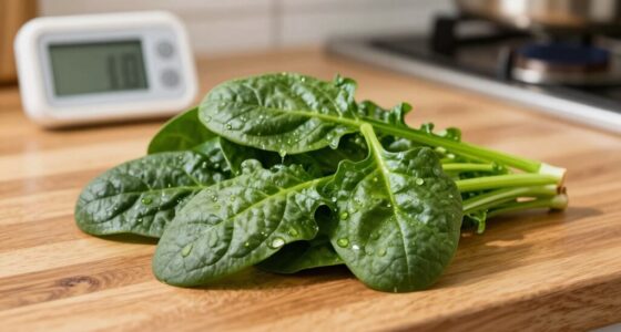 indoor spinach requires temperature