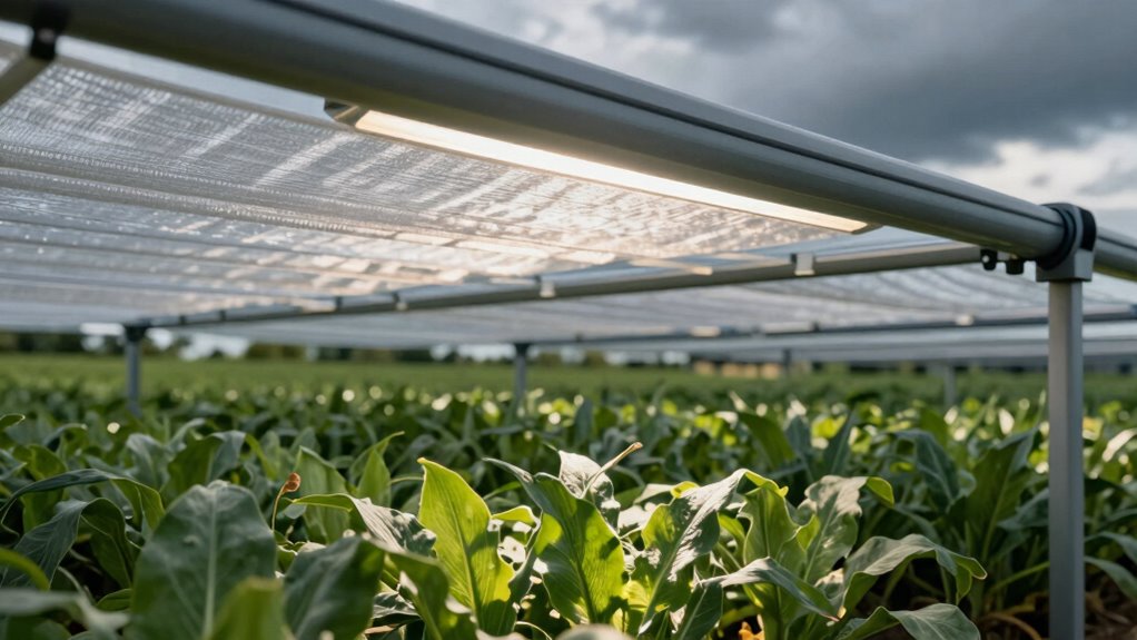 lighting control for crops