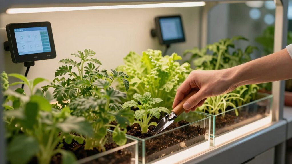 manual care enhances plant health