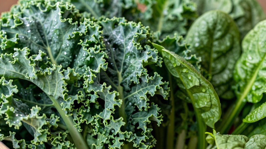 optimal leafy green conditions