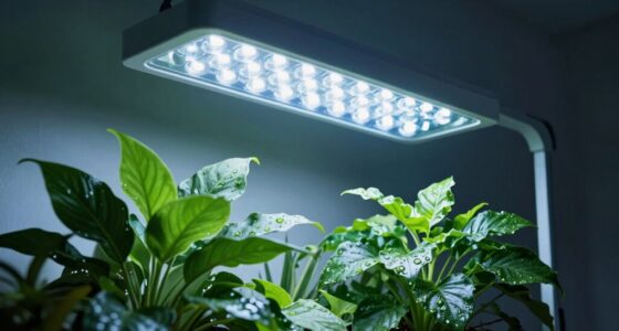 optimized grow light settings