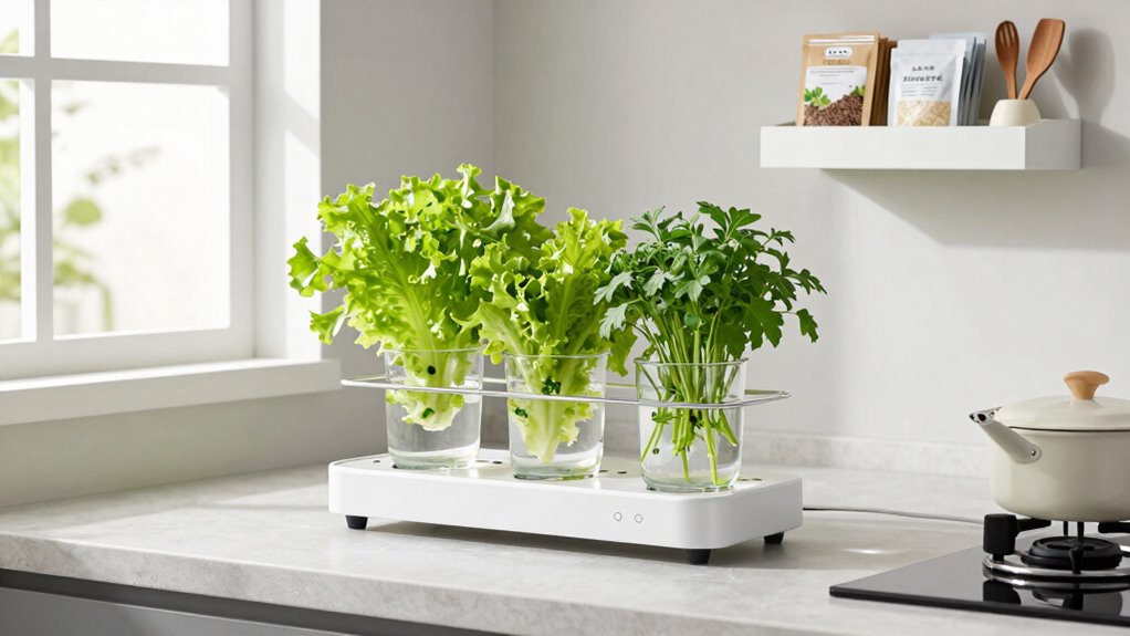 optimized hydroponic kitchen matching