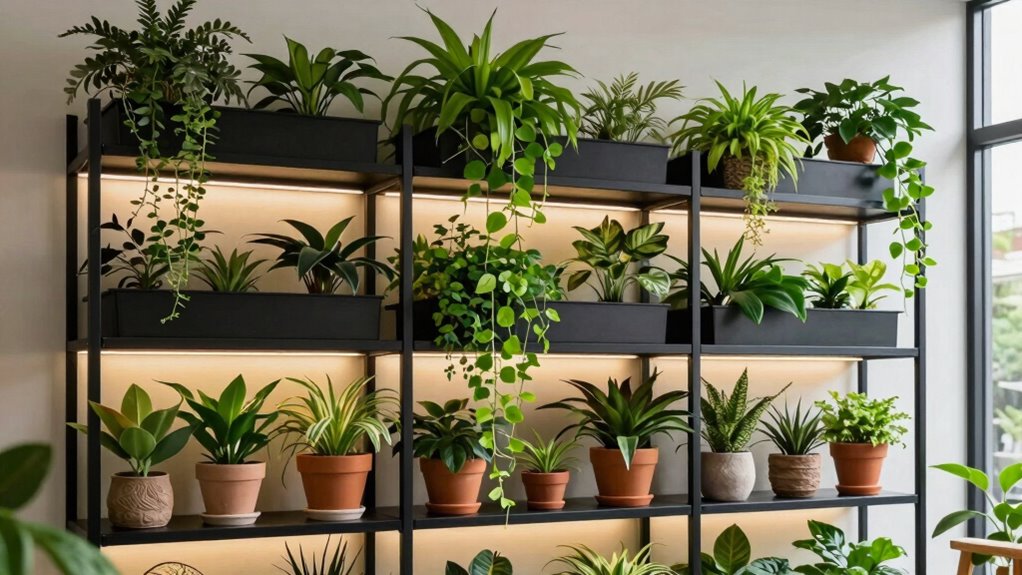 optimized shelf height arrangement