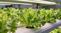 premature indoor lettuce harvests