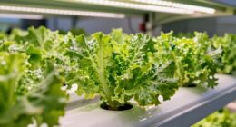 premature indoor lettuce harvests