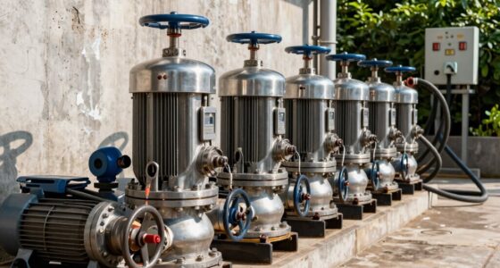prepare emergency pump backups