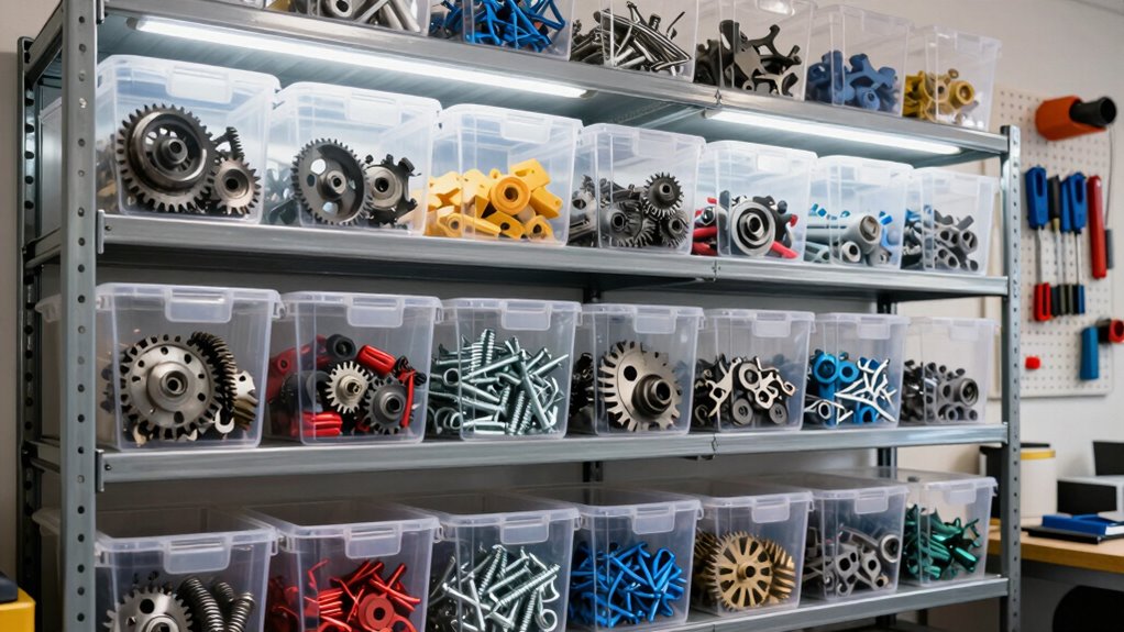 proper organized backup storage