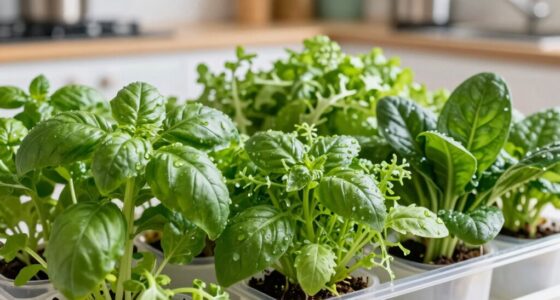 quick hydroponic greens