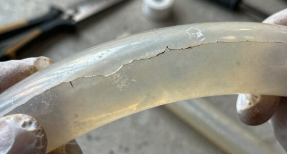 replace tubing when necessary