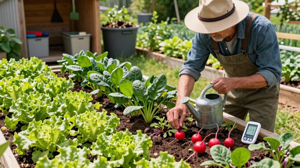 schedule regular crop inspections