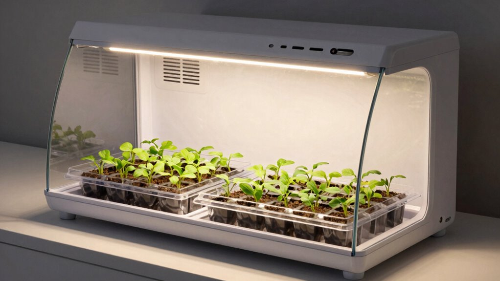 seed starting cabinet benefits