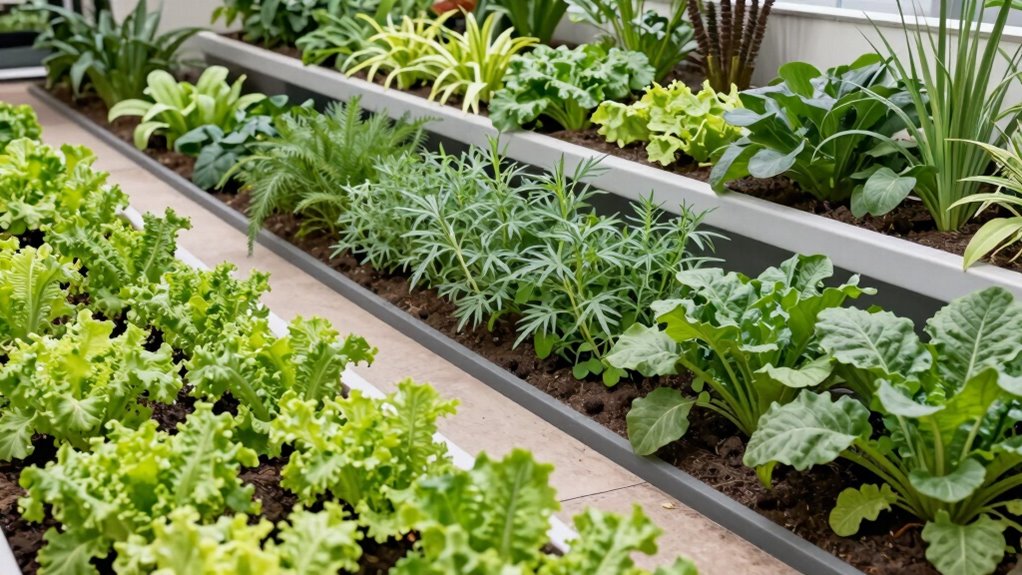 segmenting indoor garden efficiently