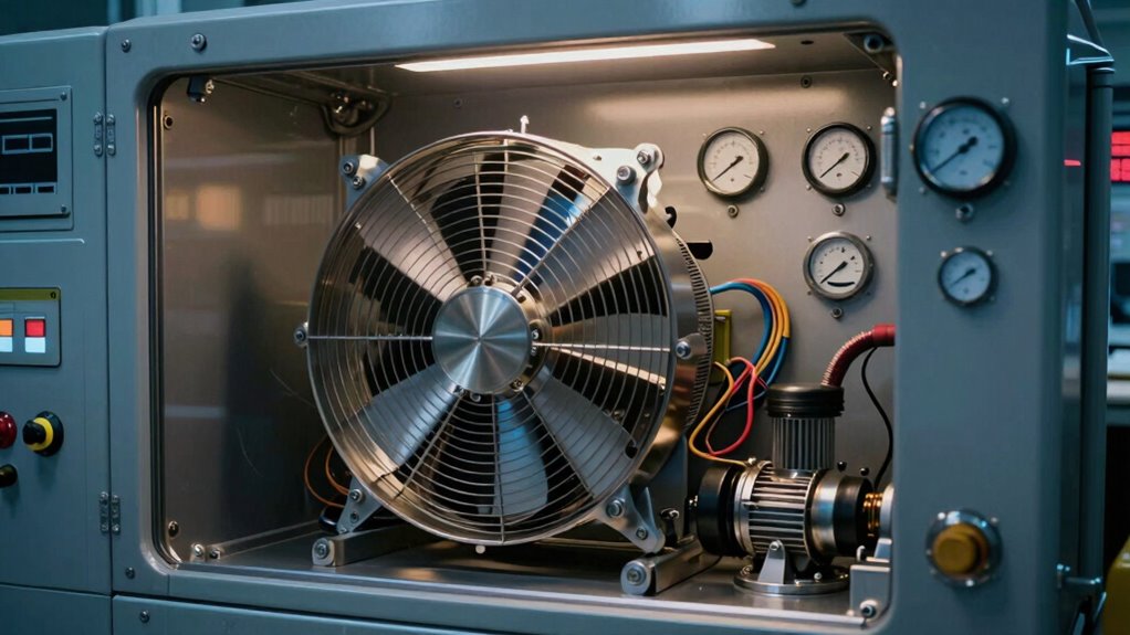 silent pump and fan management