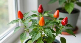 small dwarf pepper plant