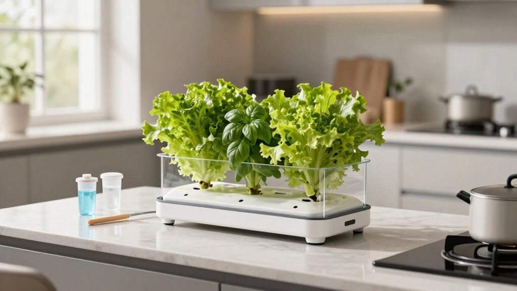 small scale indoor gardening