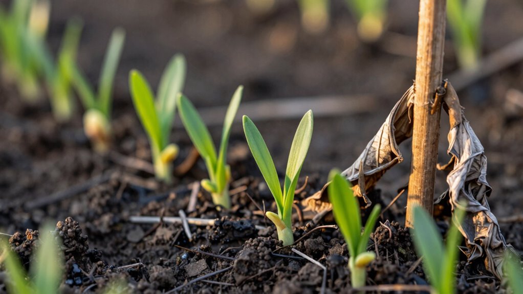 spring crops require gentler feeding