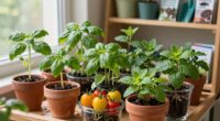 start fruiting crops early