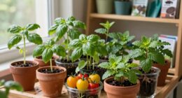 start fruiting crops early