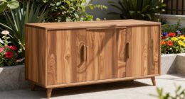 stylish functional outdoor storage