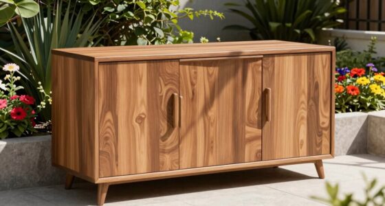 stylish functional outdoor storage