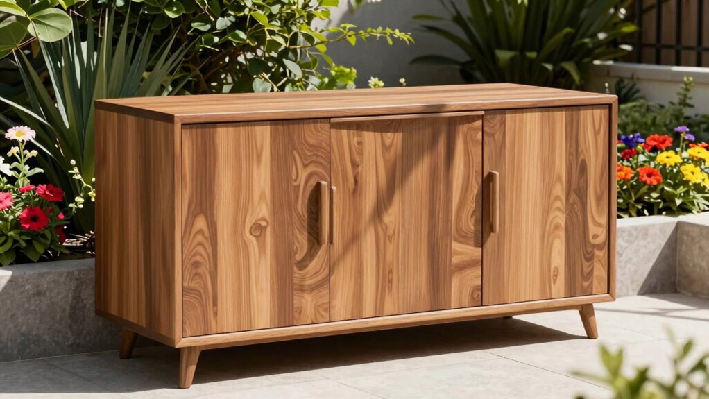 stylish functional outdoor storage