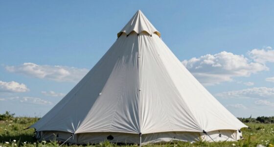 tent height increases quickly