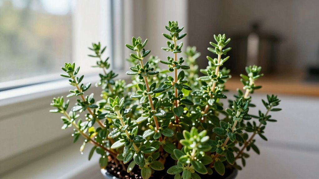 thyme prefers leaner environments