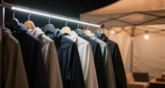 vertical rack lighting strategy