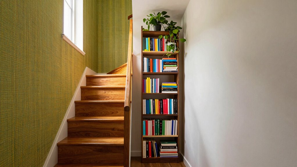 vertical storage maximizes space