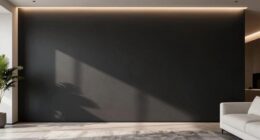 wall position affects lighting