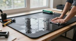waterproof mats facilitate cleaning
