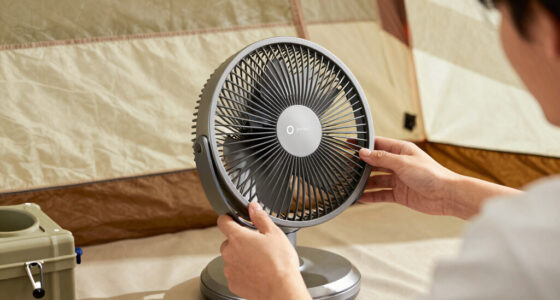 4 Best Premium Oscillating Fans for Tents in 2026