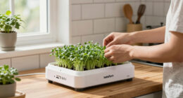 InstaFarm Automated Indoor Microgreens Garden Review: Easy Being Green