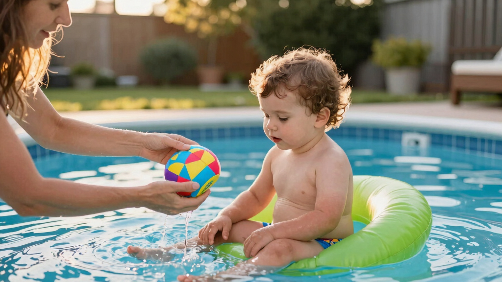 TIL swim diapers let the pee go in the pool, they are actually designed to