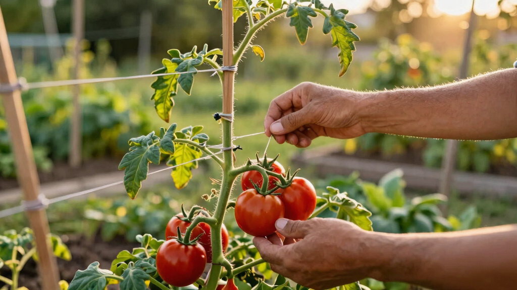 After Years of Cages, I Tried the Florida Weave Method for Trellising Tomatoes—and I’m Not Going Back