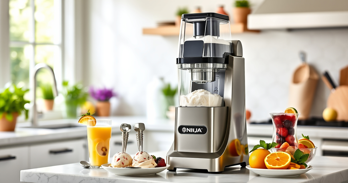 Beat the Heat with Ninja CREAMi Deluxe Ice Cream Maker: Summer Treats Made Easy