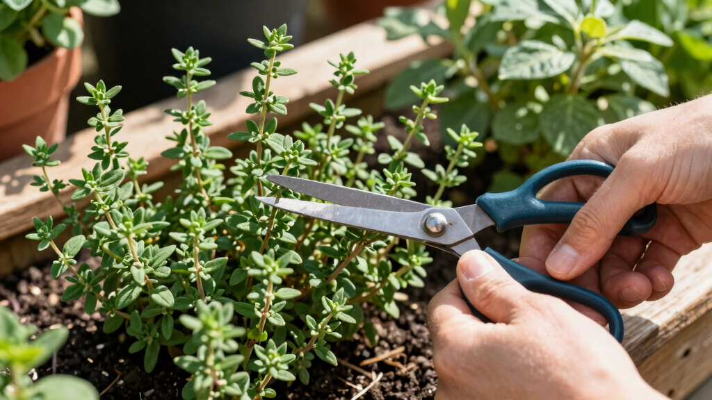 How To Harvest Thyme in Summer so it Keeps Growing – And to Get The Best Flavor